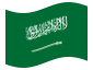 Bandiera animata Arabia Saudita