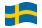 Svezia-Bandiera sventolante