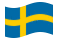 Svezia-Bandiera sventolante
