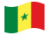 Senegal-Bandiera sventolante