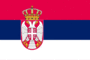 Grafica della bandiera Serbia