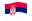 Serbia-Bandiera sventolante