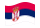 Serbia-Bandiera sventolante