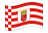 Brema-Bandiera sventolante