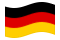 Germania-Bandiera sventolante