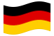 Germania-Bandiera sventolante