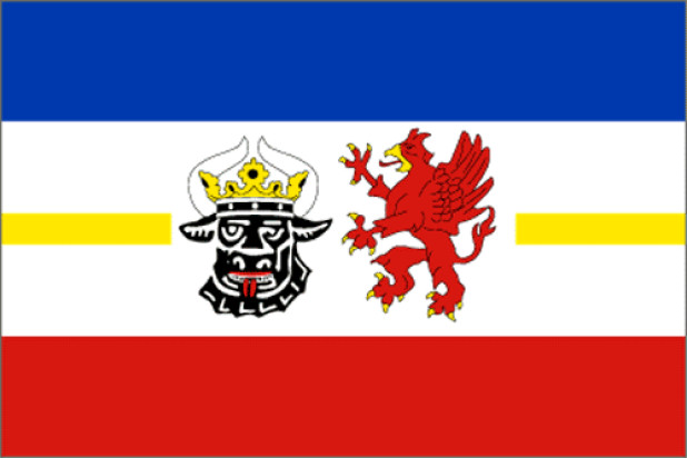Bandiera Meclemburgo-Pomerania occidentale