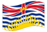 Bandiera animata Columbia Britannica