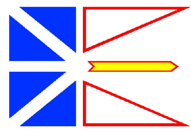 Bandiera Terranova e Labrador