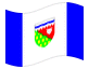 Bandiera animata Territori del Nord-Ovest