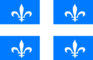 Grafica della bandiera Québec