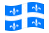 Québec-Bandiera sventolante