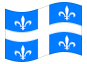 Bandiera animata Québec