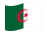 Algeria-Bandiera sventolante
