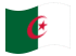 Algeria-Bandiera sventolante
