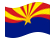 Arizona-Bandiera sventolante