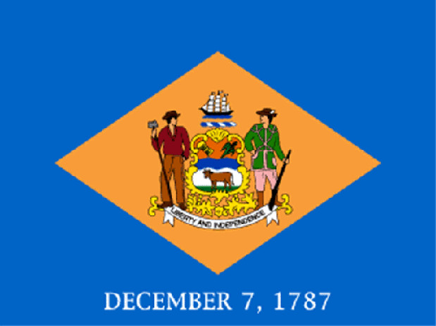 Bandiera Delaware