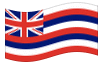 Bandiera animata Hawaii