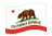 California-Bandiera sventolante