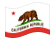 California-Bandiera sventolante