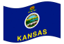 Bandiera animata Kansas