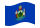 Maine-Bandiera sventolante