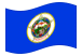 Minnesota-Bandiera sventolante