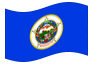 Bandiera animata Minnesota