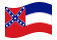 Mississippi-Bandiera sventolante