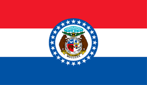 Bandiera Missouri