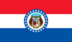 Grafica della bandiera Missouri