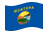 Montana-Bandiera sventolante