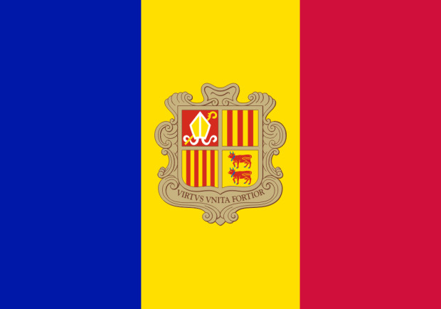 Bandiera Andorra, Bandiera Andorra