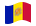 Andorra-Bandiera sventolante