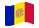 Andorra-Bandiera sventolante