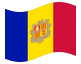 Bandiera animata Andorra
