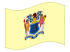 New Jersey-Bandiera sventolante