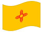 Bandiera animata Nuovo Messico