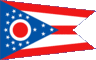 Grafica della bandiera Ohio