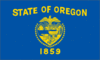 Grafica della bandiera Oregon