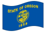 Bandiera animata Oregon