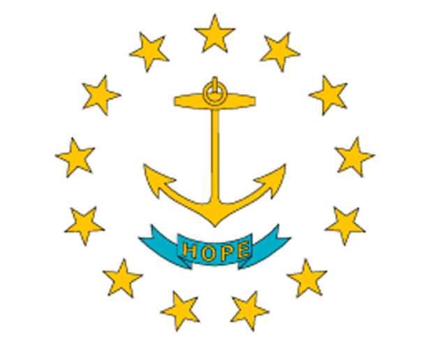 Bandiera Rhode Island