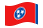 Tennessee-Bandiera sventolante