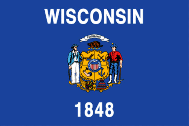 Bandiera Wisconsin