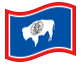 Bandiera animata Wyoming