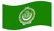 Bandiera animata Lega Araba