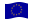 Unione Europea (UE)-Bandiera sventolante