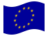 Unione Europea (UE)-Bandiera sventolante