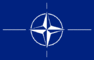 Grafica della bandiera NATO (Organizzazione del Trattato del Nord Atlantico)