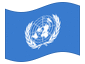 Bandiera animata Nazioni Unite (ONU)